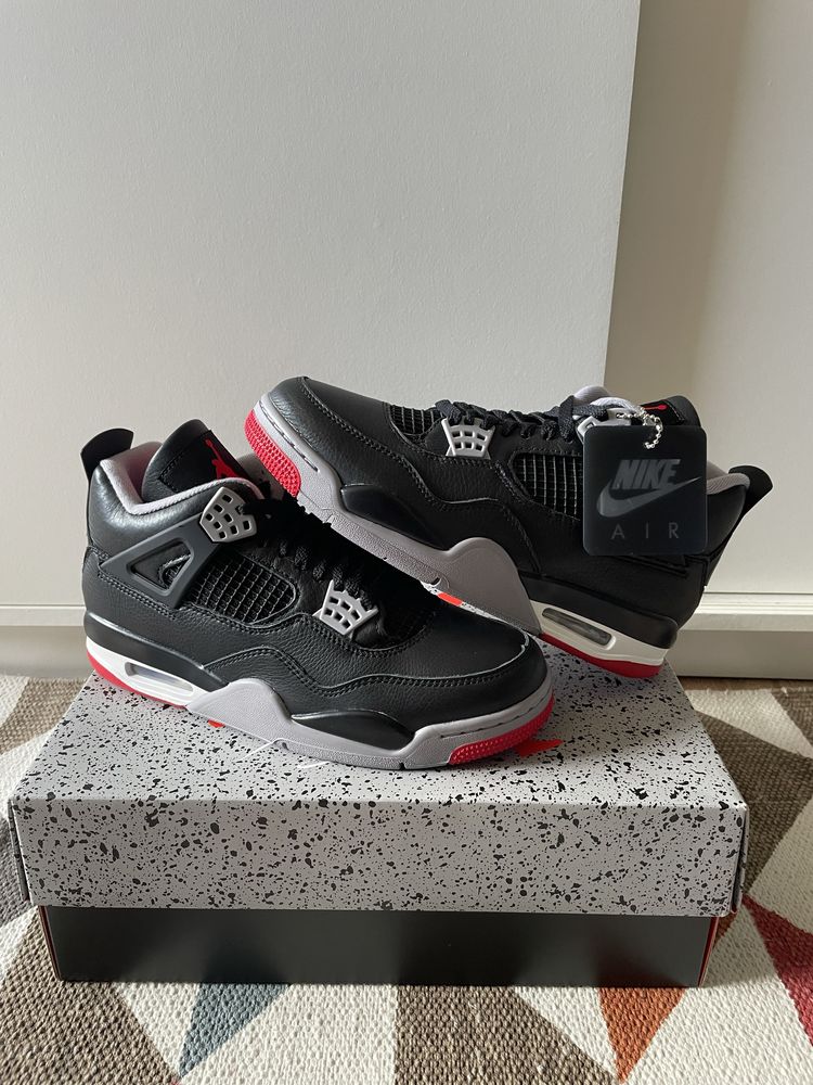 Air Jordan 4 “Bred Reimagined” 42;43;45;46