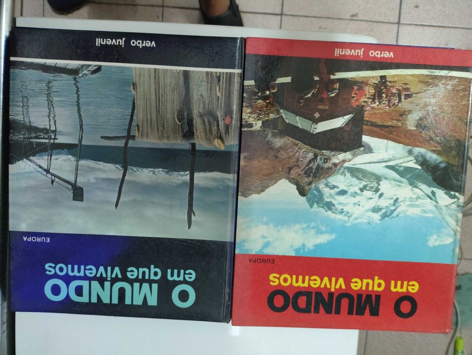 Varios Livros de Enciclopedias Juvenis vintage