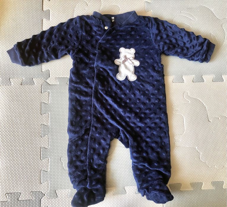 Pajacyk ciepły minky 62/68