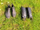 Zestaw Buty jeździeckie roz. 33 + sztylpy