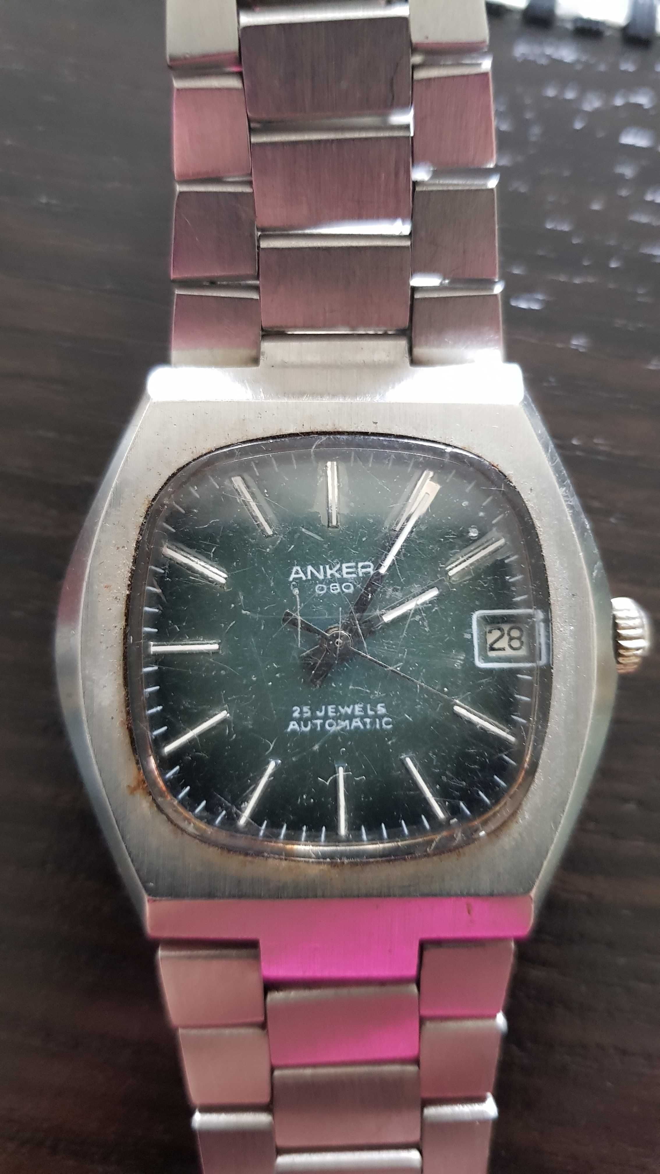 Zegarek Anker automatic 25 jewels 1970/79