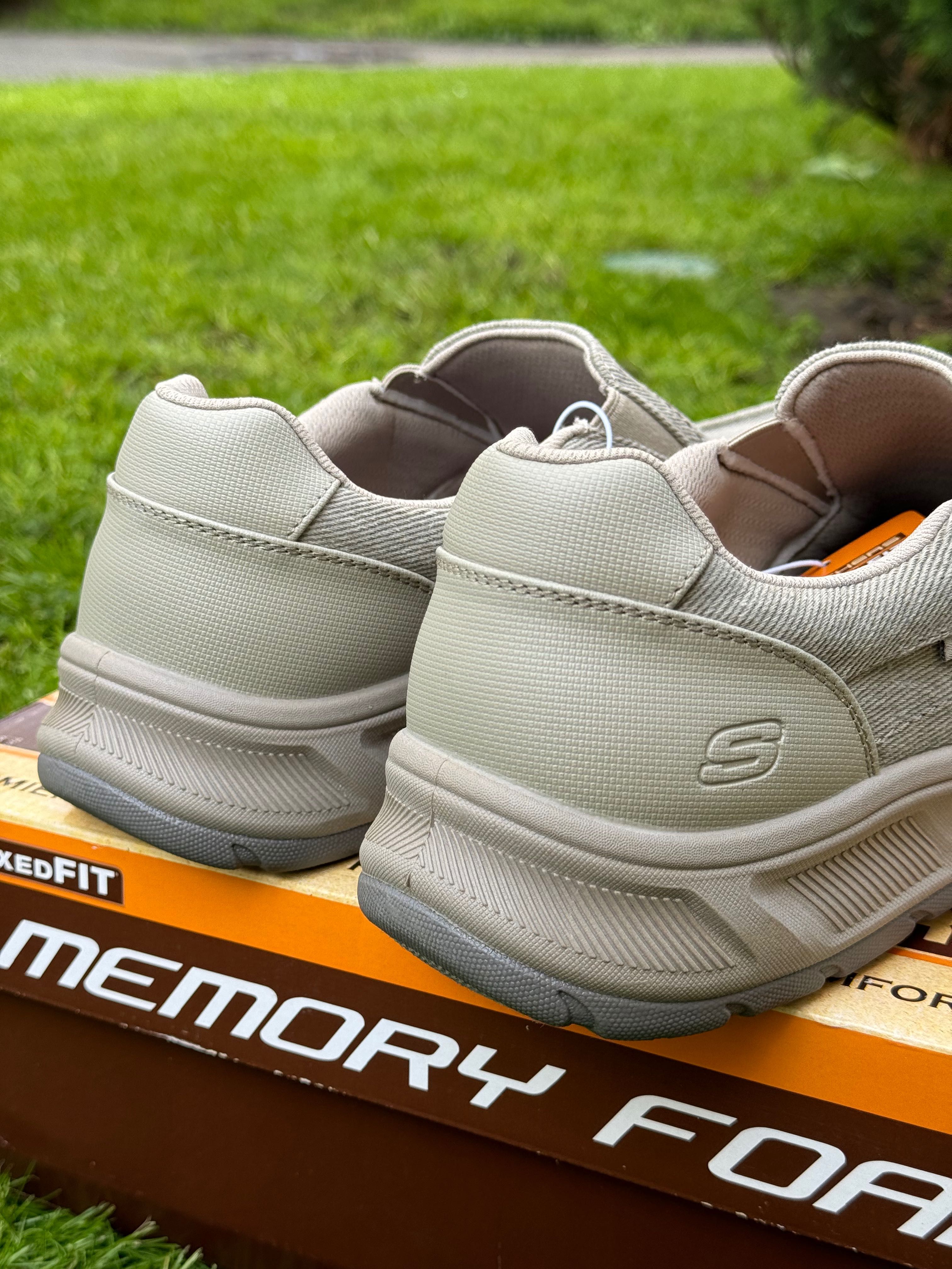 Чоловічі текстильні мокасини Skechers Relaxed Fit - 44 розмір