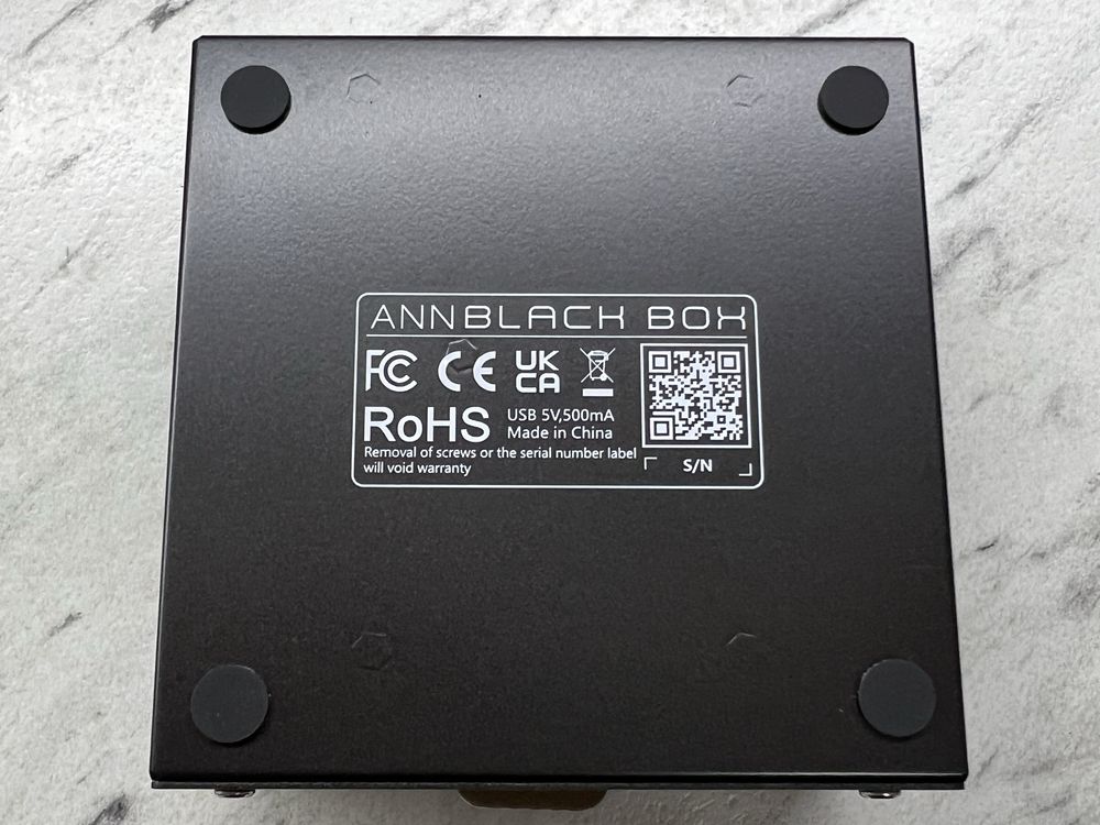 Гітарний процесор Annblack box m vave бас педалька