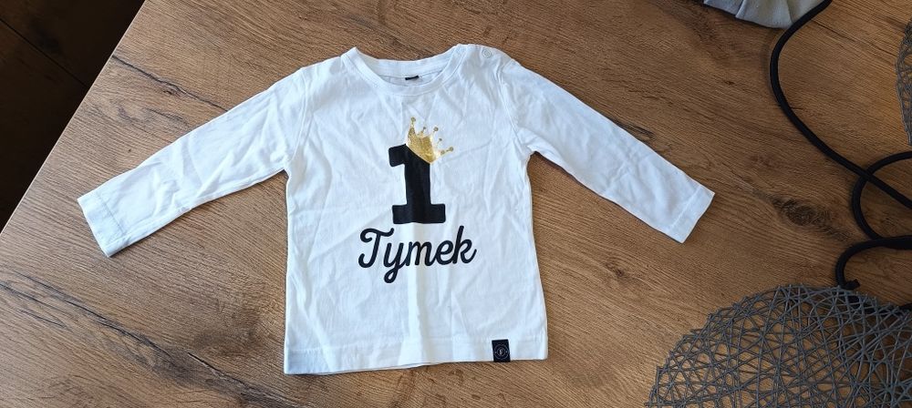 Bluzka koszulka Tymek Tymon roczek 80