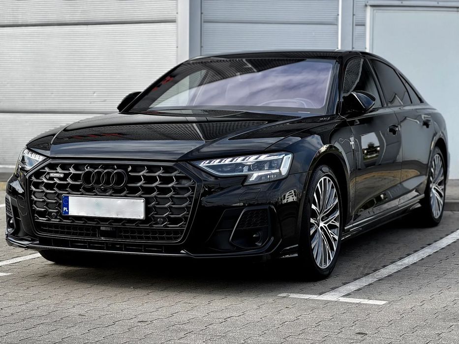 Audi A8 Nówka salonówka Diesel 3.0 Bezwypadkowy Night S-Line 2029 FV23%