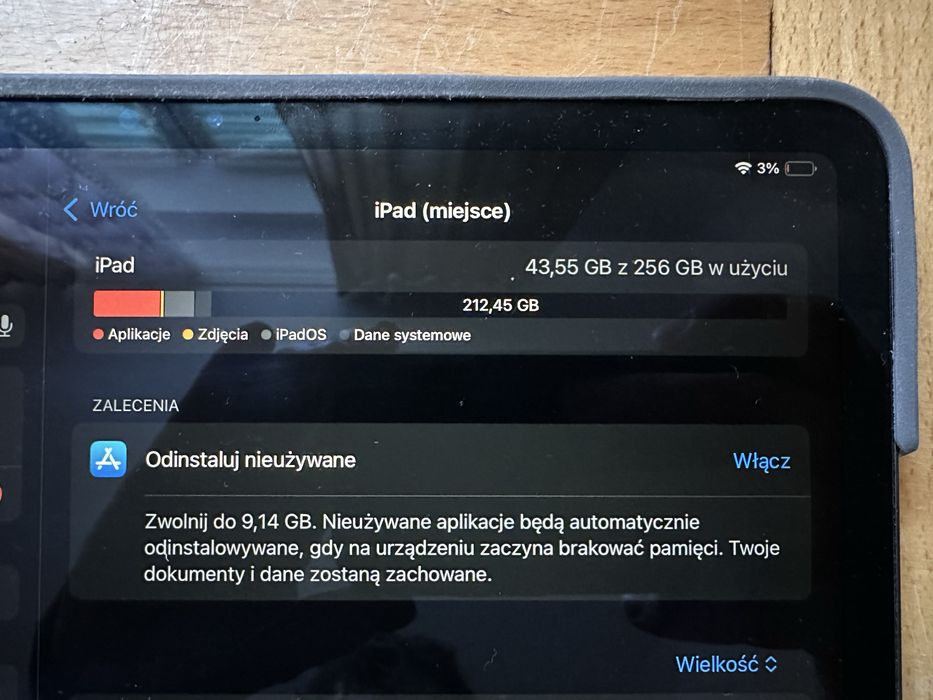 iPad Pro 12.9 (3. Gen 2018), 256 GB, etui z klawiaturą + rysik