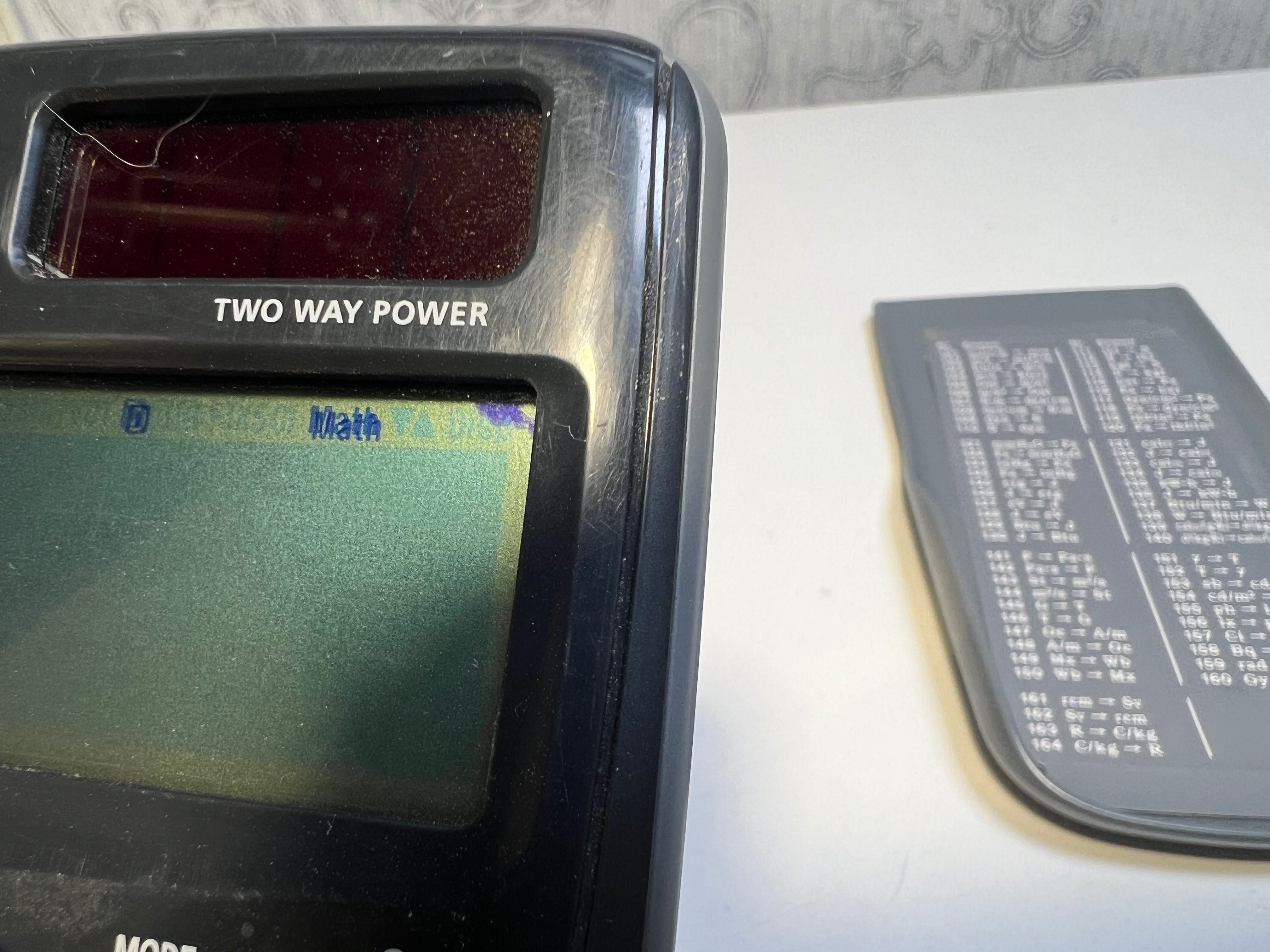 Инженерный графический калькулятор Casio FX-87DE PLUS