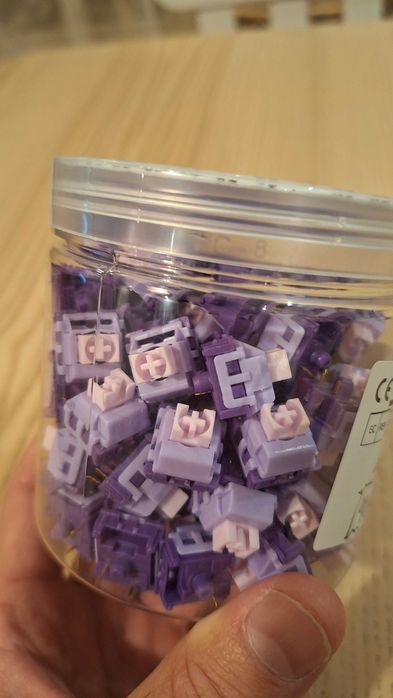 Switches Teclado - LEOBOG Purple Wood