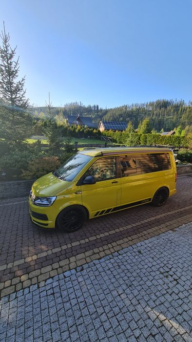 Volkswagen California Beach 2018r. Grape Yellow Salon PL  Bezwypadkowa