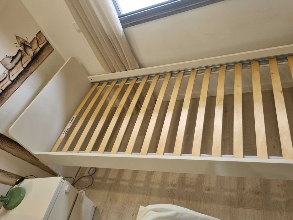 Estrutura Cama Solteiro Branca