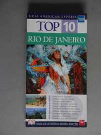 Livro Guia de viagem turístico TOP 10 - Rio de Janeiro