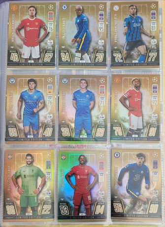 Topps Match Attax Champions League 2021 - 2022 karty Limited Edition