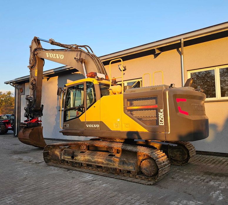 VOLVO EC250ENL Rototilt Indexator Szczypce Oryginał Centralne Smarowan