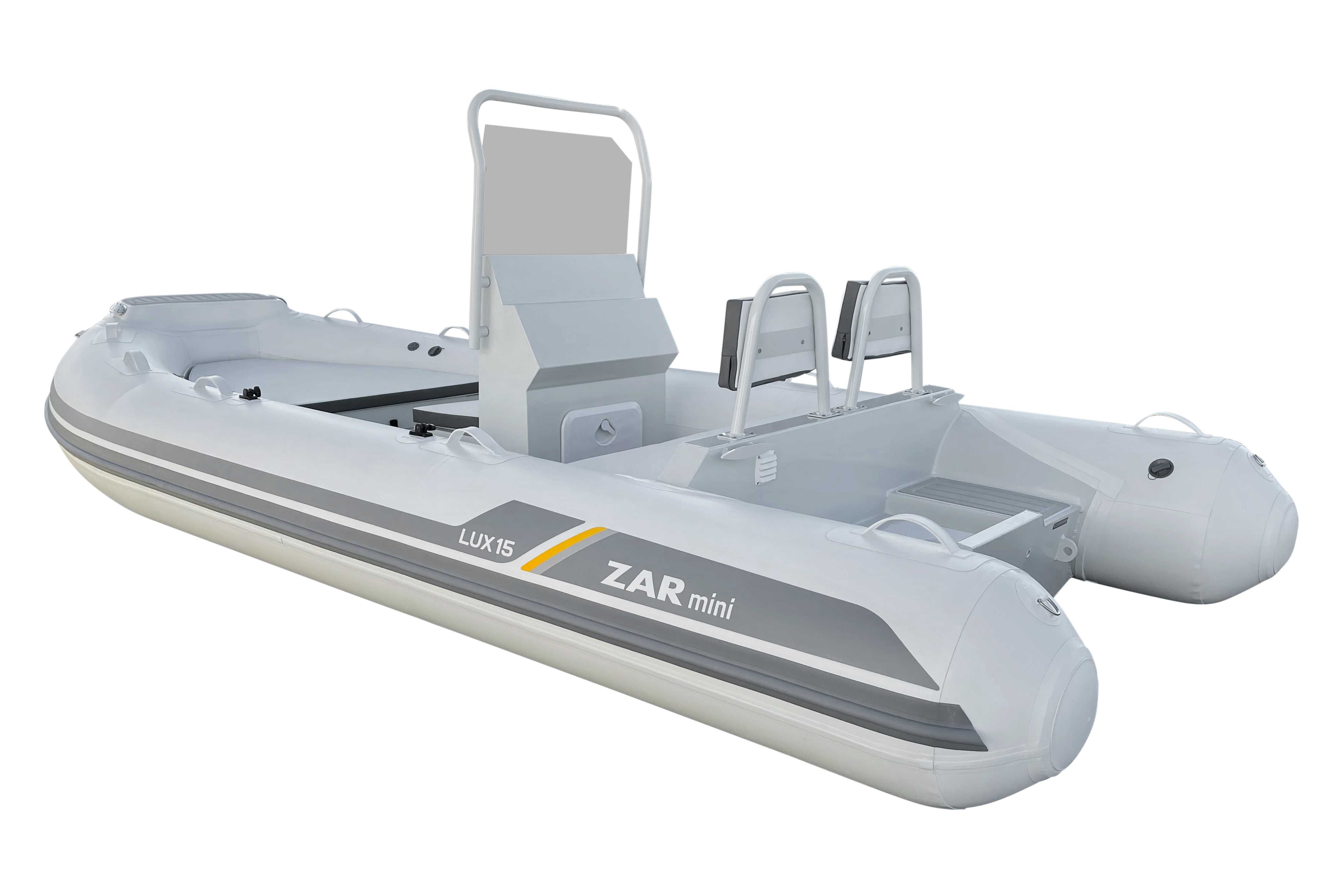 ZAR mini Lux 15 łódź motorowa typu RIB ponton ZARmini