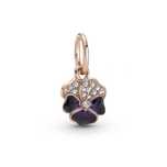 CHARMS Zawieszka Bratek Rose Gold do Pandora APART Idealny na Prezent