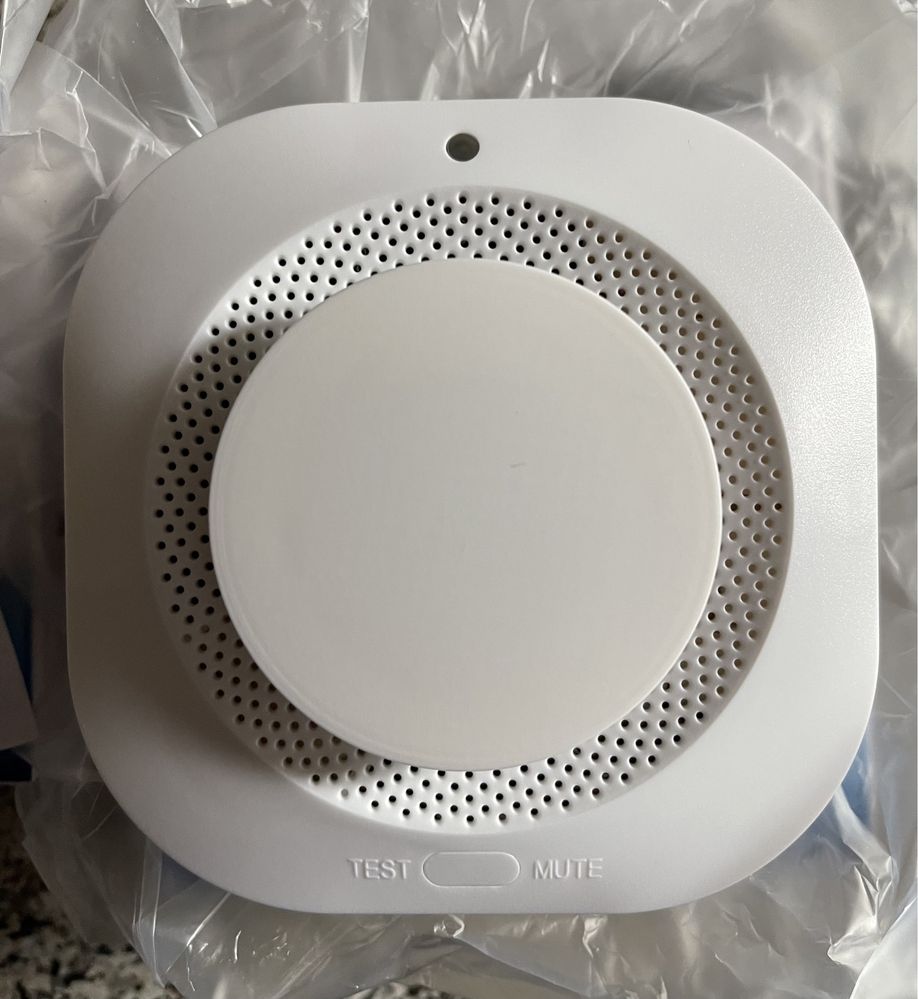 Tuya Smart Zigbee ou Wi-Fi Smoke Detector,