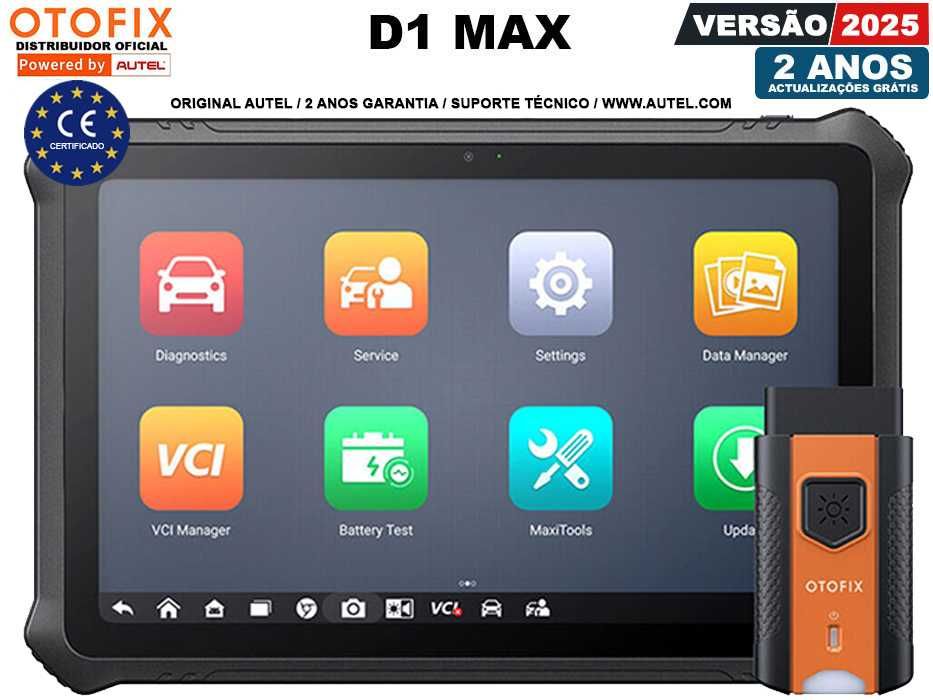 Autel OTOFIX D1 MAX Máq Diagnóstico OBD Codificação 40 Funções (NOVO)