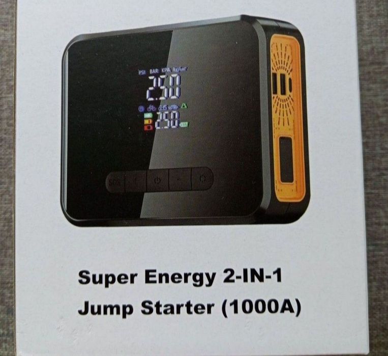 Starter [1000A] urządzenie rozruchowe do samochodu powerbank