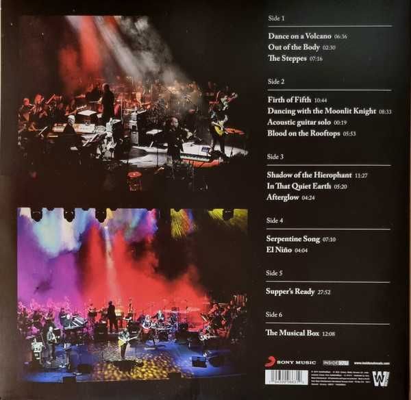STEVE HACKETT-Genesis Revisited Band & Orchestra.-3 LP+2CD-nowa, folia
