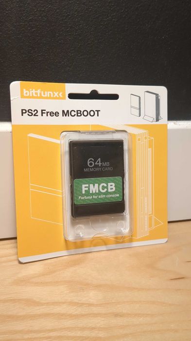 Karta Pamięci 64MB Fortuna FMCB SLIM 90000 PlayStation 2 OPL HDL [PS2]