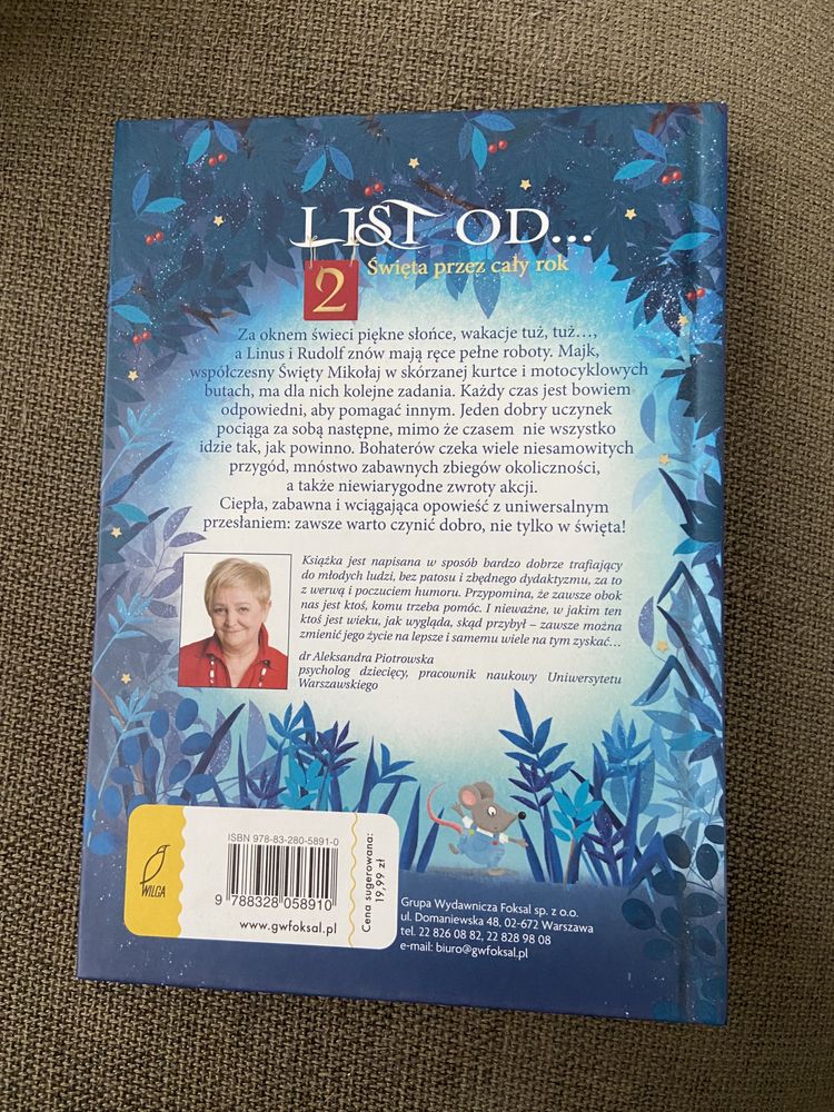 książka LIST OD 2 dla dzieci/młodzieży