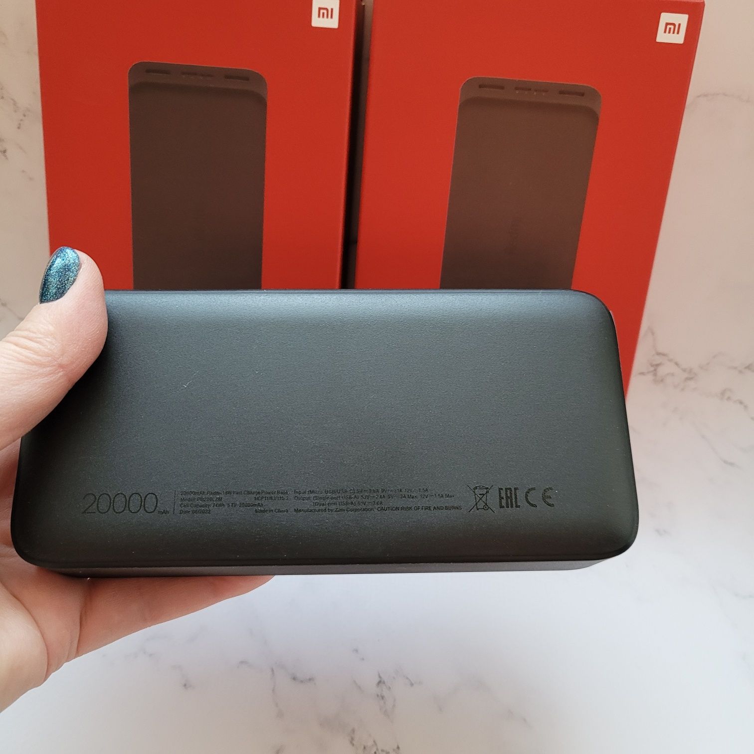 Оригінал! Зовнішній акумулятор (павербанк) Xiaomi Redmi Power Bank 20