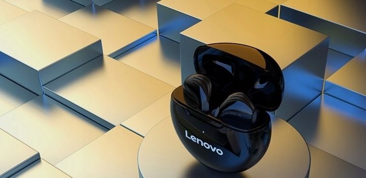 Słuchawki bezprzewodowe douszne Lenovo HT38 Czarne Kup z Olx!