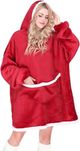 Bluza OVERSIZE XXL ciepła, unisex, z kapturem, kieszeń, kocobluza
