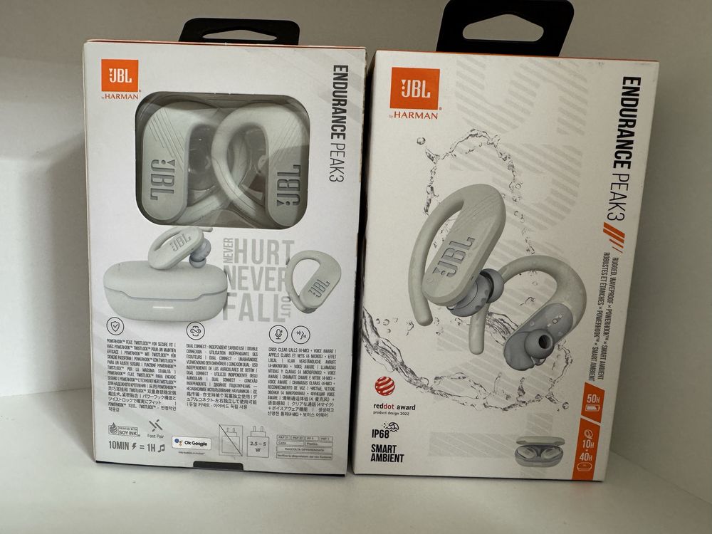 Навушники JBL Endurance Peak 3 (Нові, Запечатані)