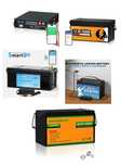 Bateria litio LifePO4 12AH a 300AH 12V/24V/48V BMS, Bluetooth, Solar