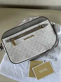 Сумка кроссбоди michael kors jet set large logo crossbody bag