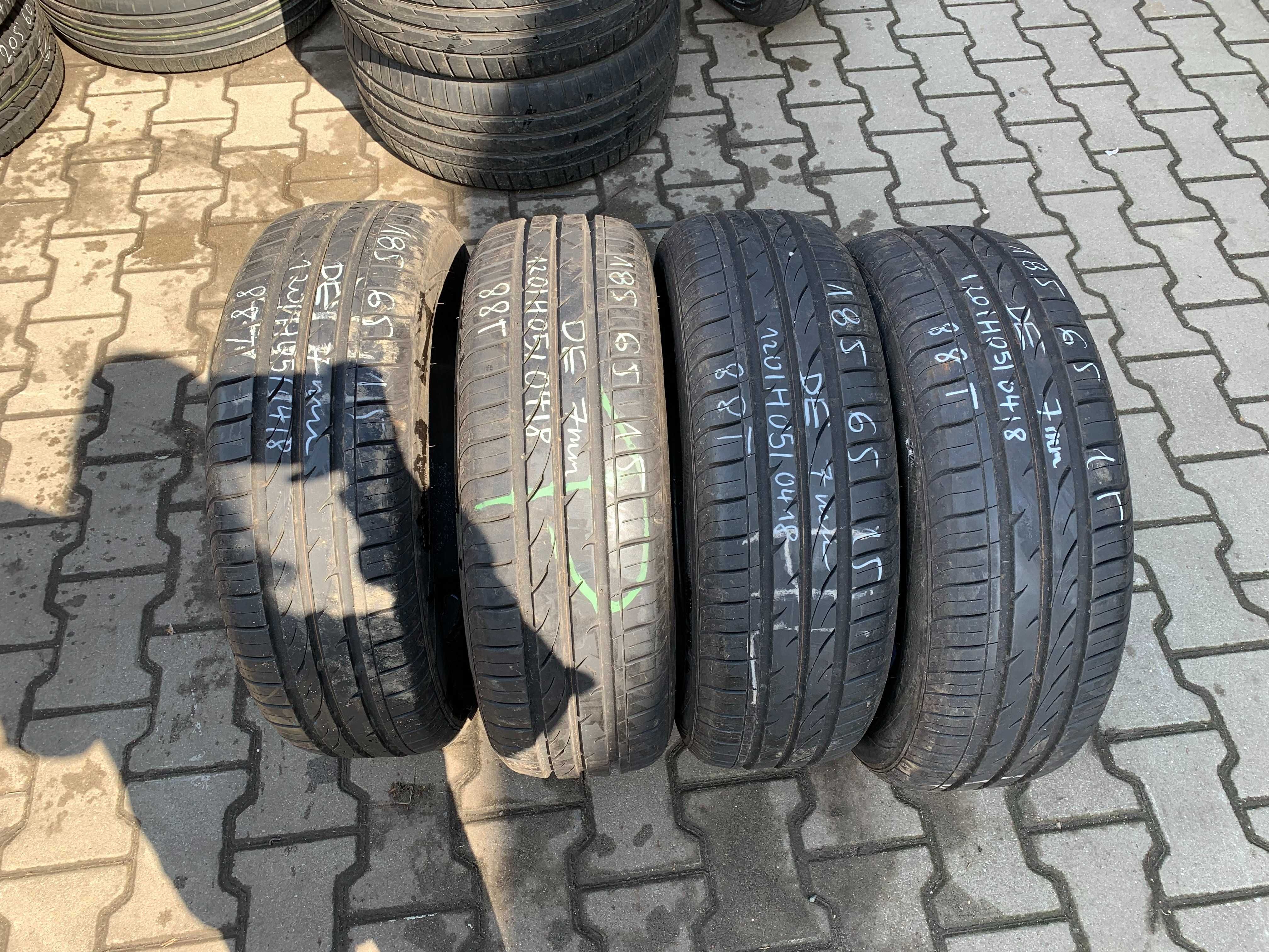 4 szt opony używane letnie 185/65r15 Nexen N Blue HD