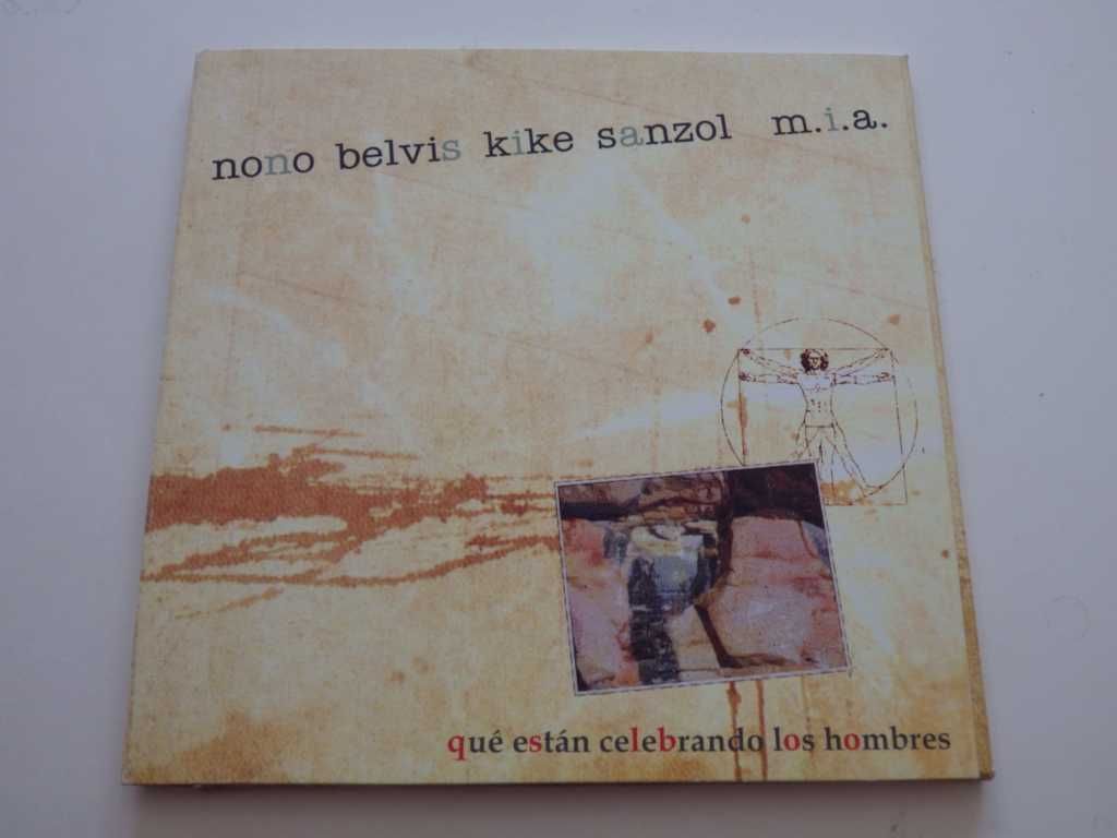 CD Qué están celebrando los hombres Nono Belvis & Kike Sanzol (M.I.A.)