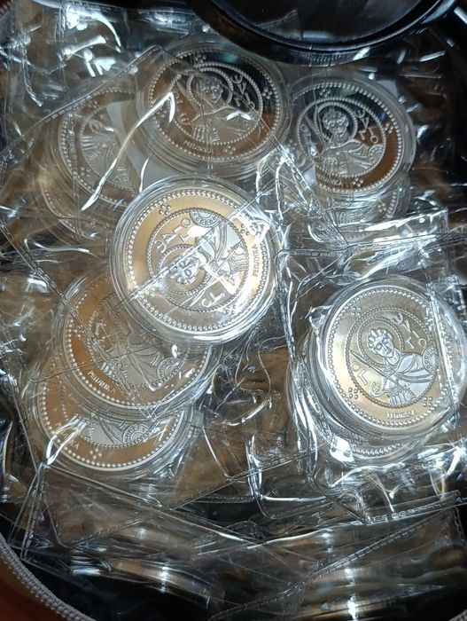 Монета Київської Русі. Срібник Ярослава. Пруф - лайк.