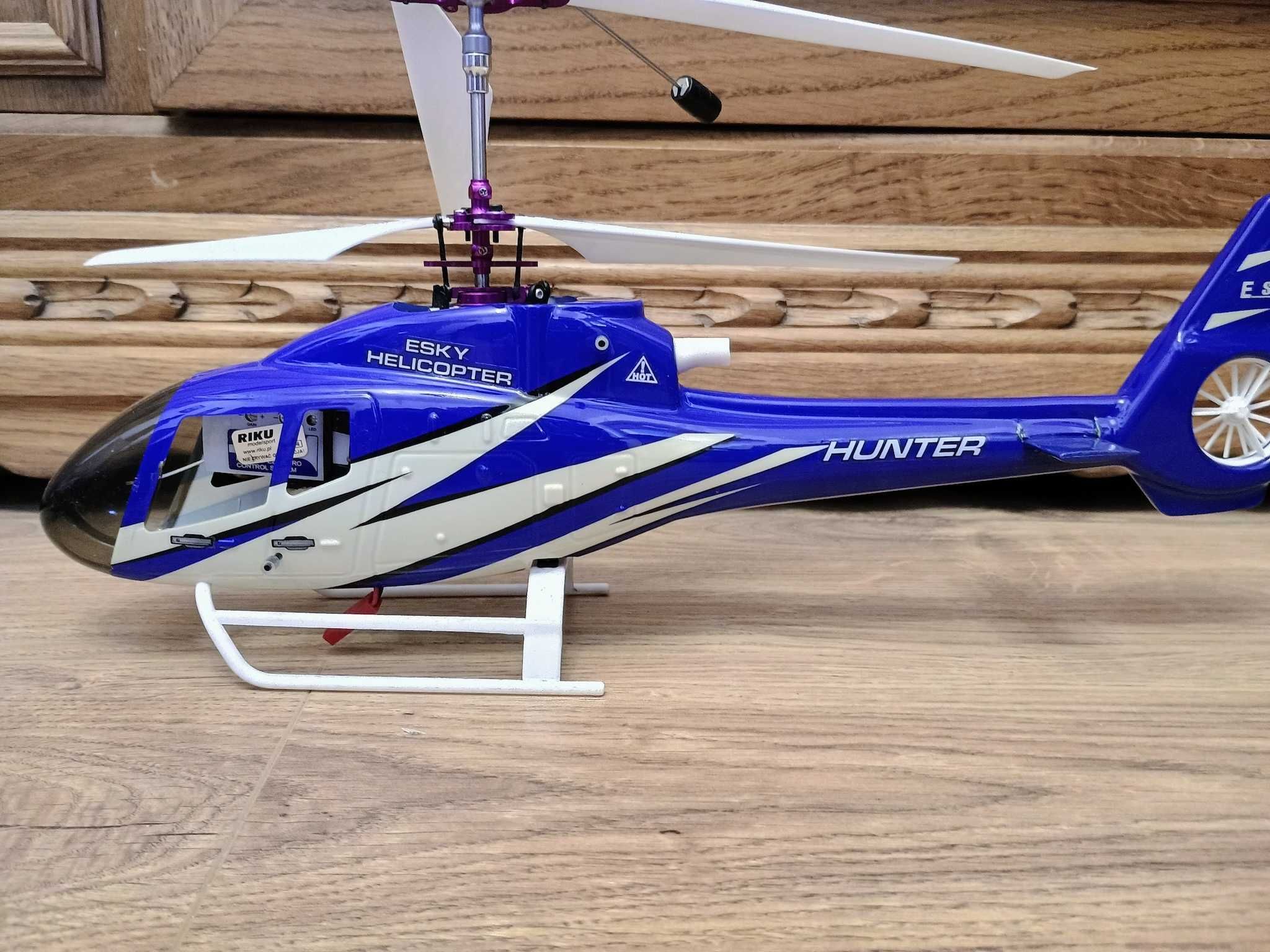 E-sky Hunter - helikopter/śmigłowiec RC - dwie obudowy - części alu