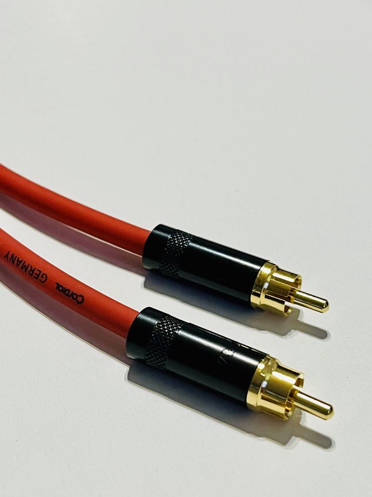 Kabel RCA 2x50cm | Cordial/Neutrik | Chinch | Interkonekt Hi-END