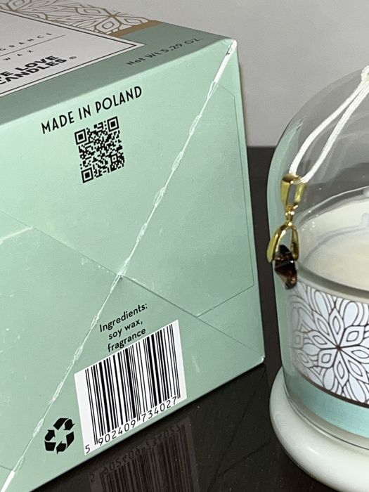 Соєвий віск свічка I DO лимонниця woodwick