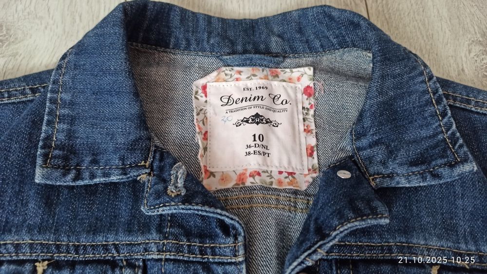 Kamizelka damska dżinsowa r 36, 38 Denim