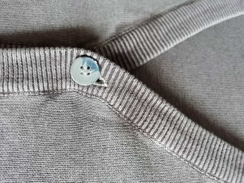 Sweter rozpinany kardigan męski rozmiar XL, 100% bawełna