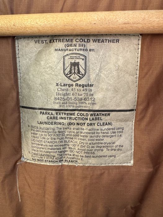 Зимовий жилет Gen III Level 7 Vest Extreme Cold Weather Multicam