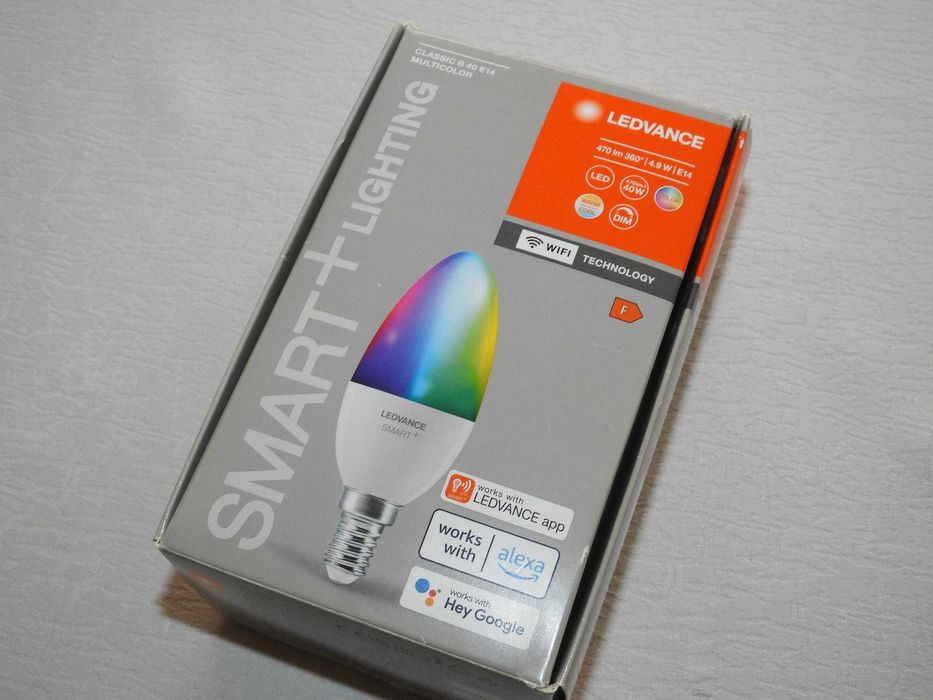 Żarówka SMART+ WiFi 4.9W RGBW E14 470lm