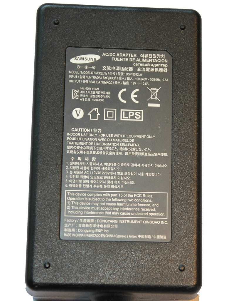 Transformador Samsung DSP-3012LA