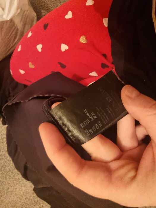 leginsy czarne damskie xs