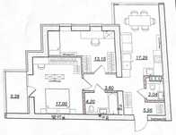 Продам 2к квартиру 65,8 м2 Desna Park Residence, с. Зазимʼя