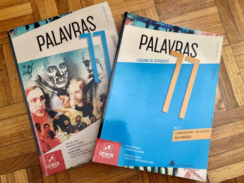 Manual escolar + CA palavras 11 como novo