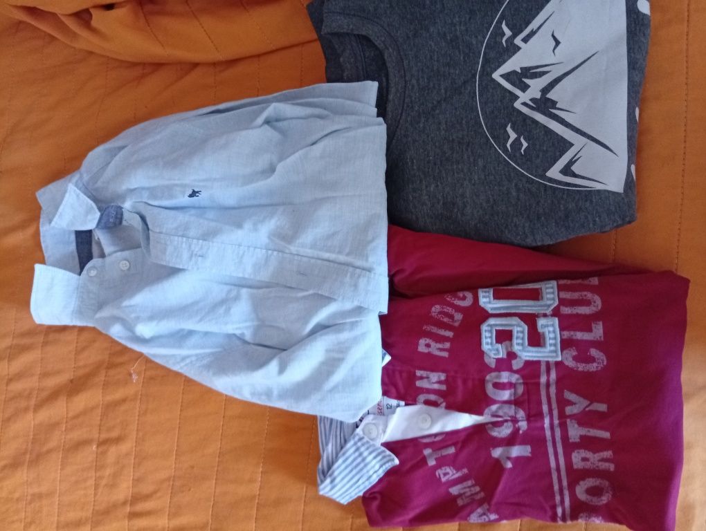 Lote de roupa para rapaz