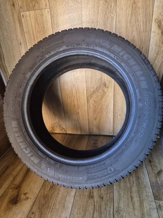 185/60/15 Michelin komplet Całoroczne 6,5mm 16r