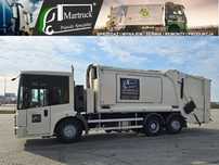 Mercedes-Benz Econic 6x2 śmieciarka 2 komorowa z zasypem 110L-1100L, sprzedaż, wynajem, gwarancja, serwis  jazda testowa