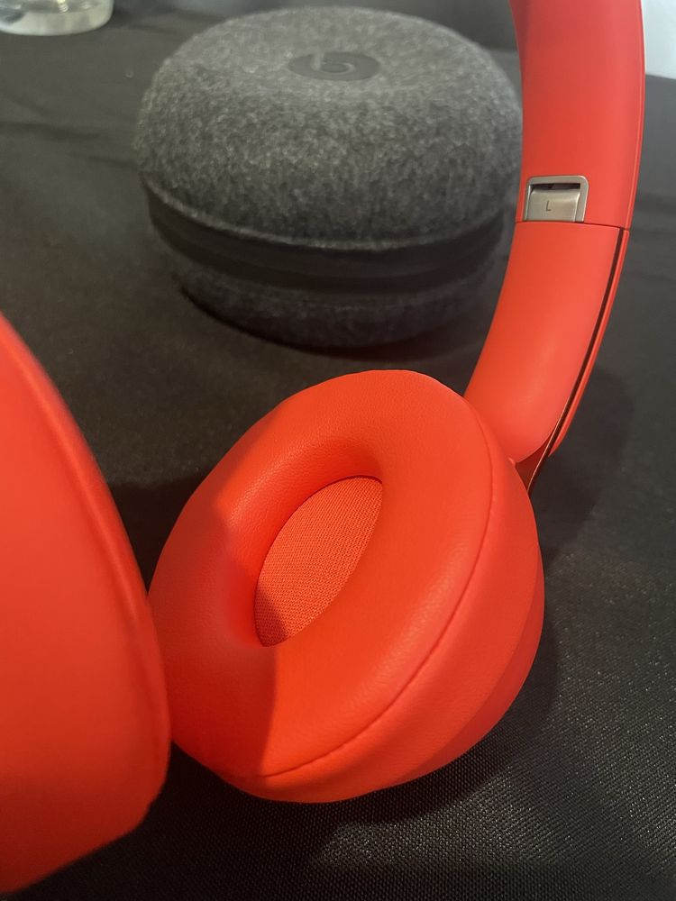 Nowe Beats Solo Pro Wireless ANC Product Red Słuchawki Bezprzewodowe