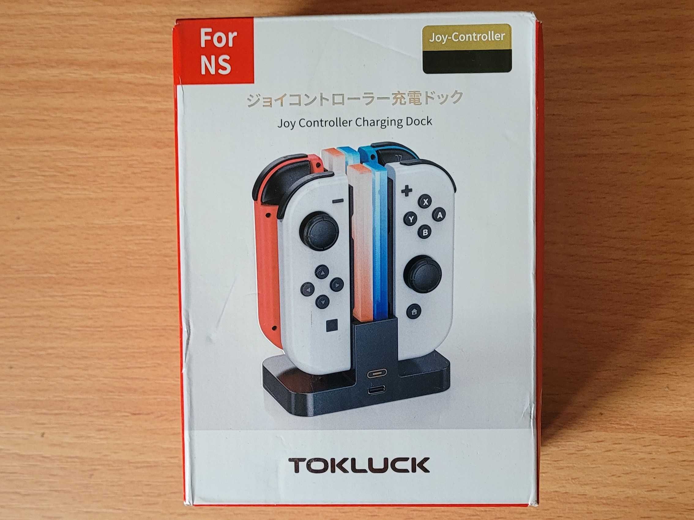 Stacja ładująca do kontrolerów Nintendo Switch / OLED